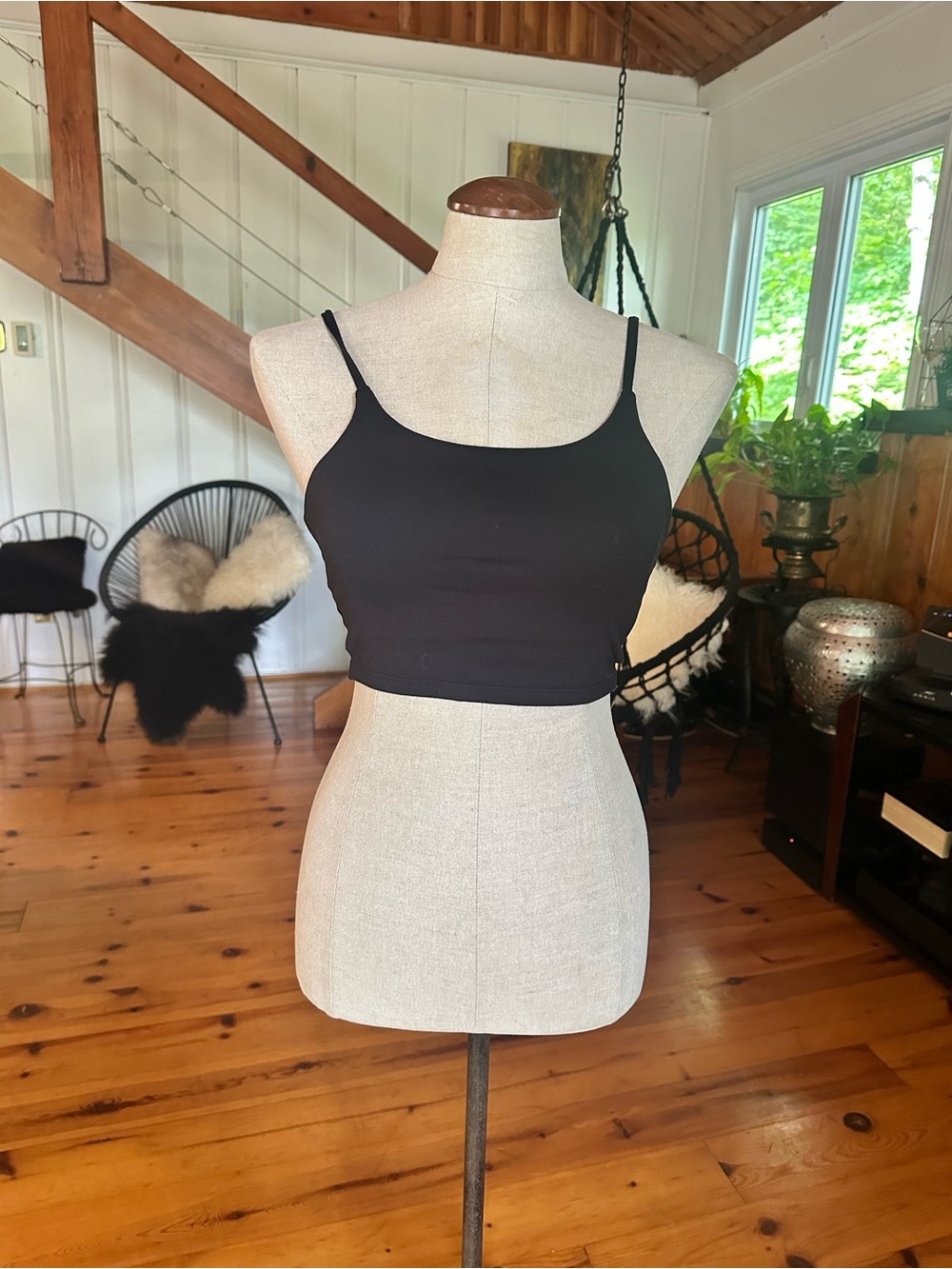 Halara Black Crop Cami or sports bra Women’s Intimates